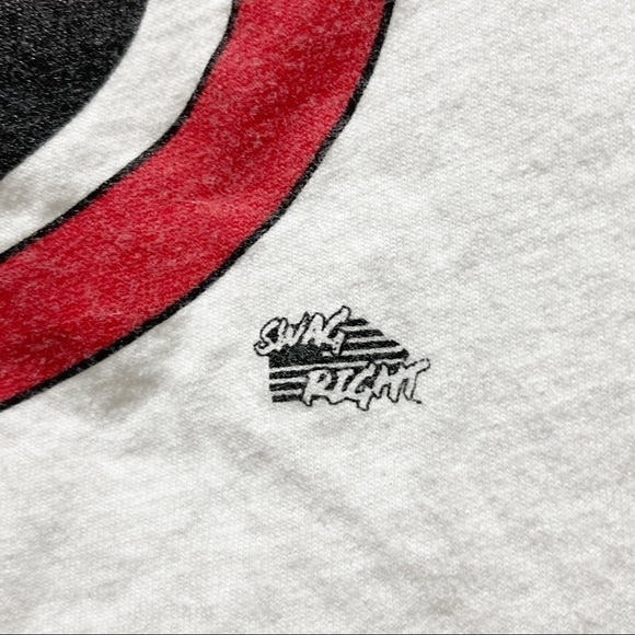 Vintage I SURVIVED THE WUHAN RED DEATH Chris Plante Show Swag Tee USA Size S - Picture 3 of 6